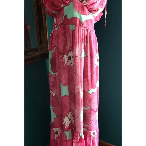 NWT Anthropologie Hutch Yael Sleeveless Maxi Dress Colorful Floral Boho XL - Picture 5 of 16